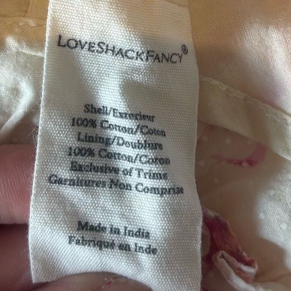 LOVESHACKFANCY Firefly floral cotton midi dress Size xs - Picture 10 of 11